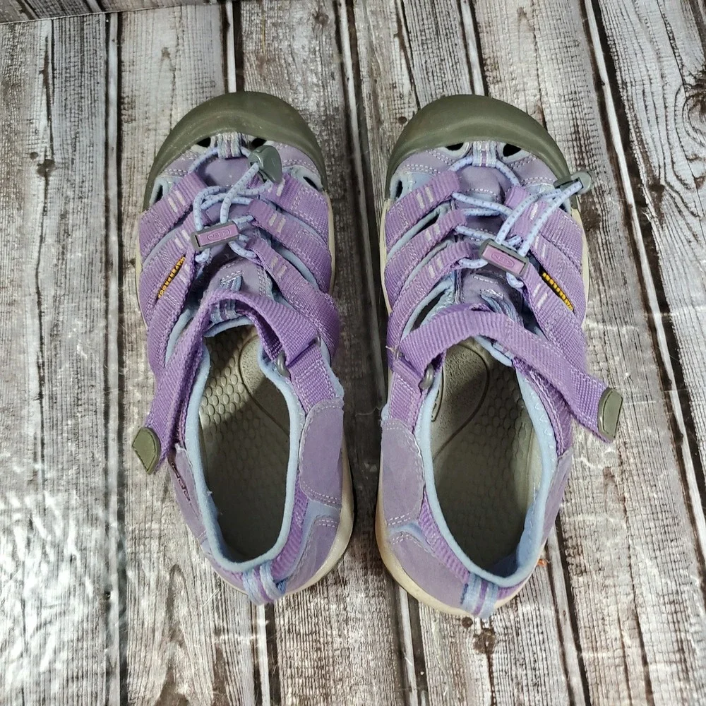 KEEN Youth Newport H2 Waterproof Sandals Light PurpleHiking Shoes 1014263 Size 3